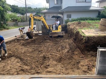 君津市南子安H様邸　駐車場増設工事